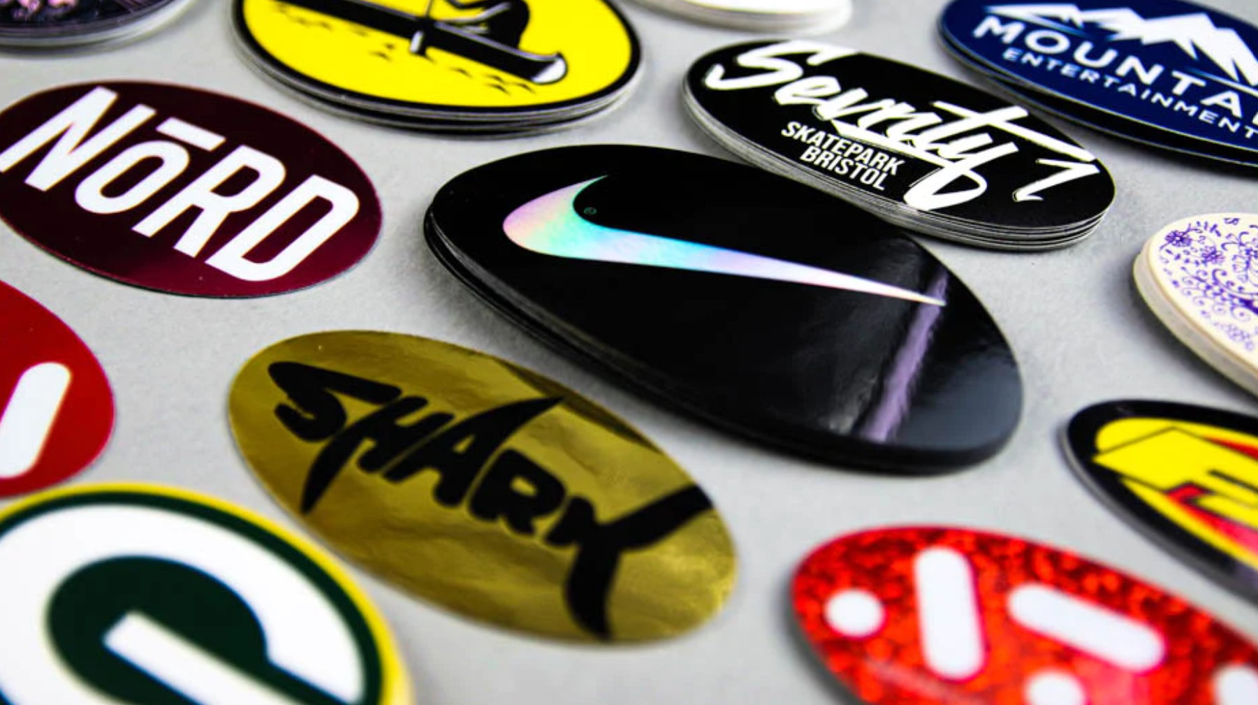 Oval Stickers Sticker Flex