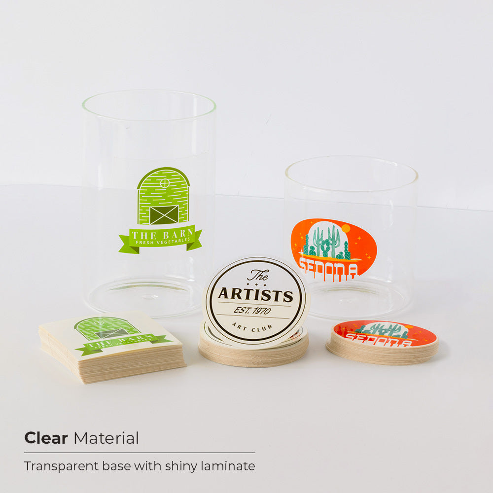 Pre Sticker Translucent Clear Stickers – Sticker Flex